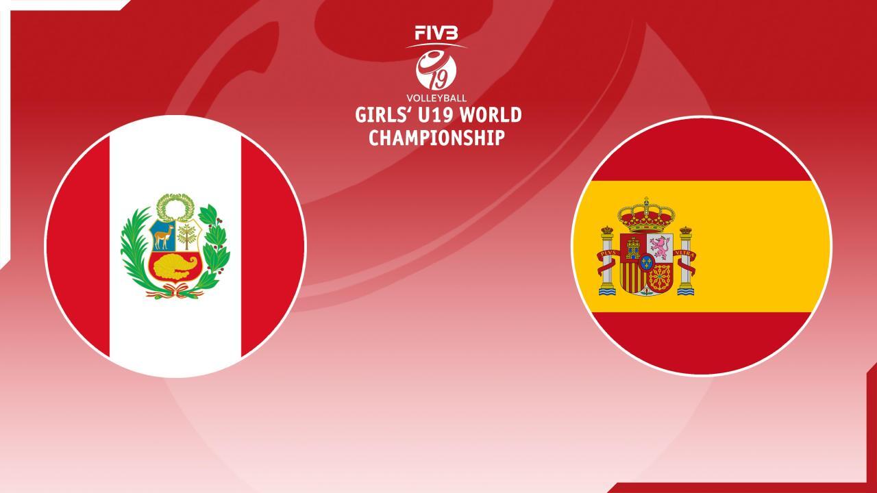 Campeonato Mundial Femenino Sub-19 de Voleibol de la FIVB 2025: Perú vs. España