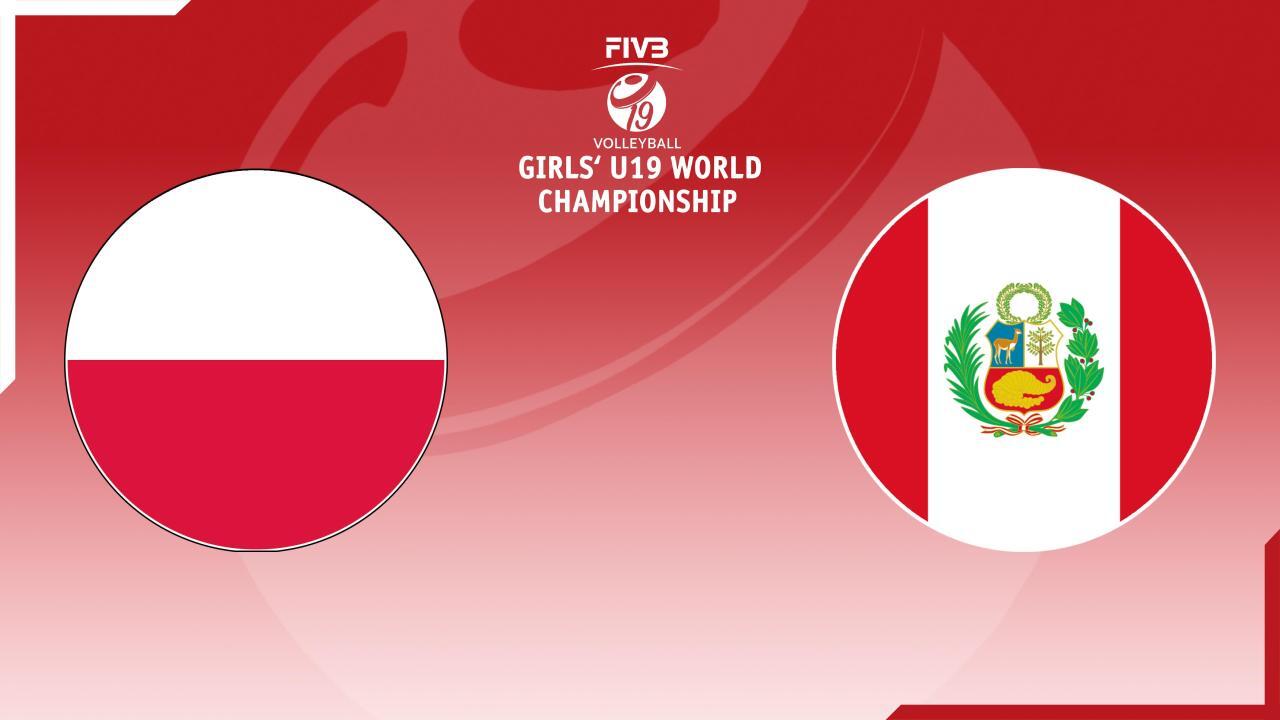 Campeonato Mundial Femenino Sub-19 de Voleibol de la FIVB 2025: Polonia vs. Perú