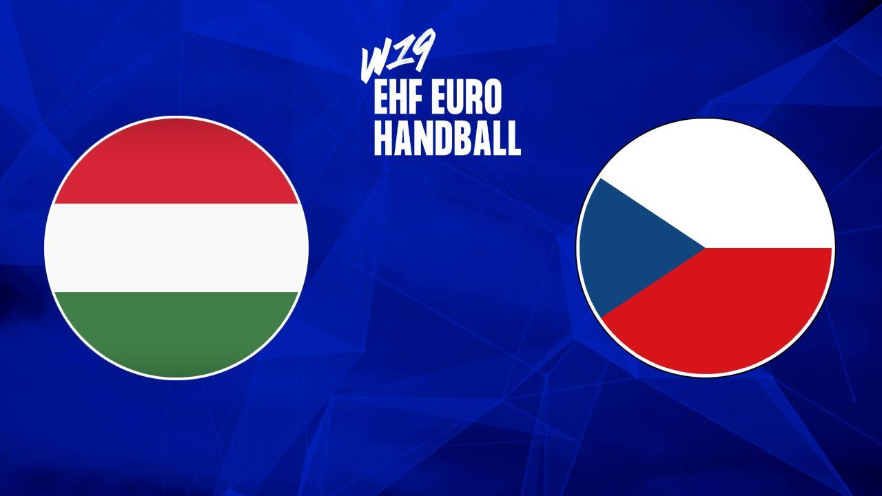 Házená: EHF EURO 2025, U19, ženy : Maďarsko - Česká republika