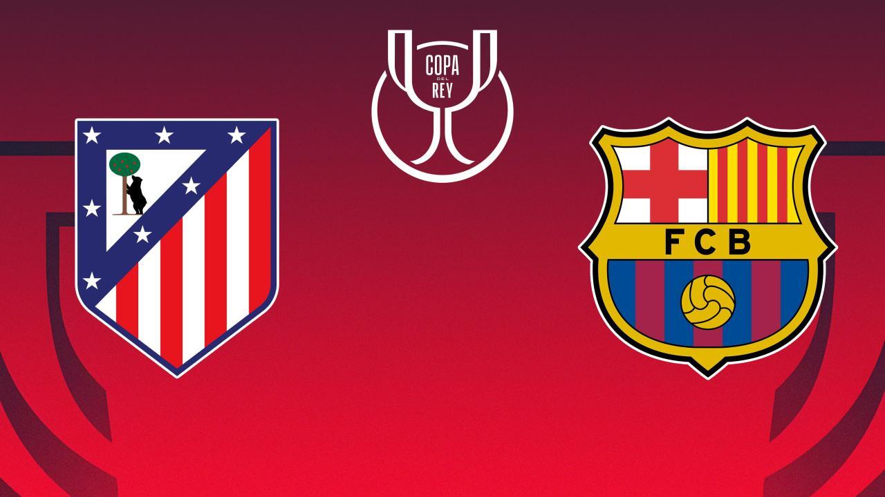 Fotbal: Copa del Rey, semifinále, Atlético Madrid - Barcelona
