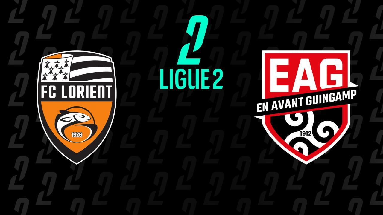 Ligue 2: FC Lorient - EA Guingamp